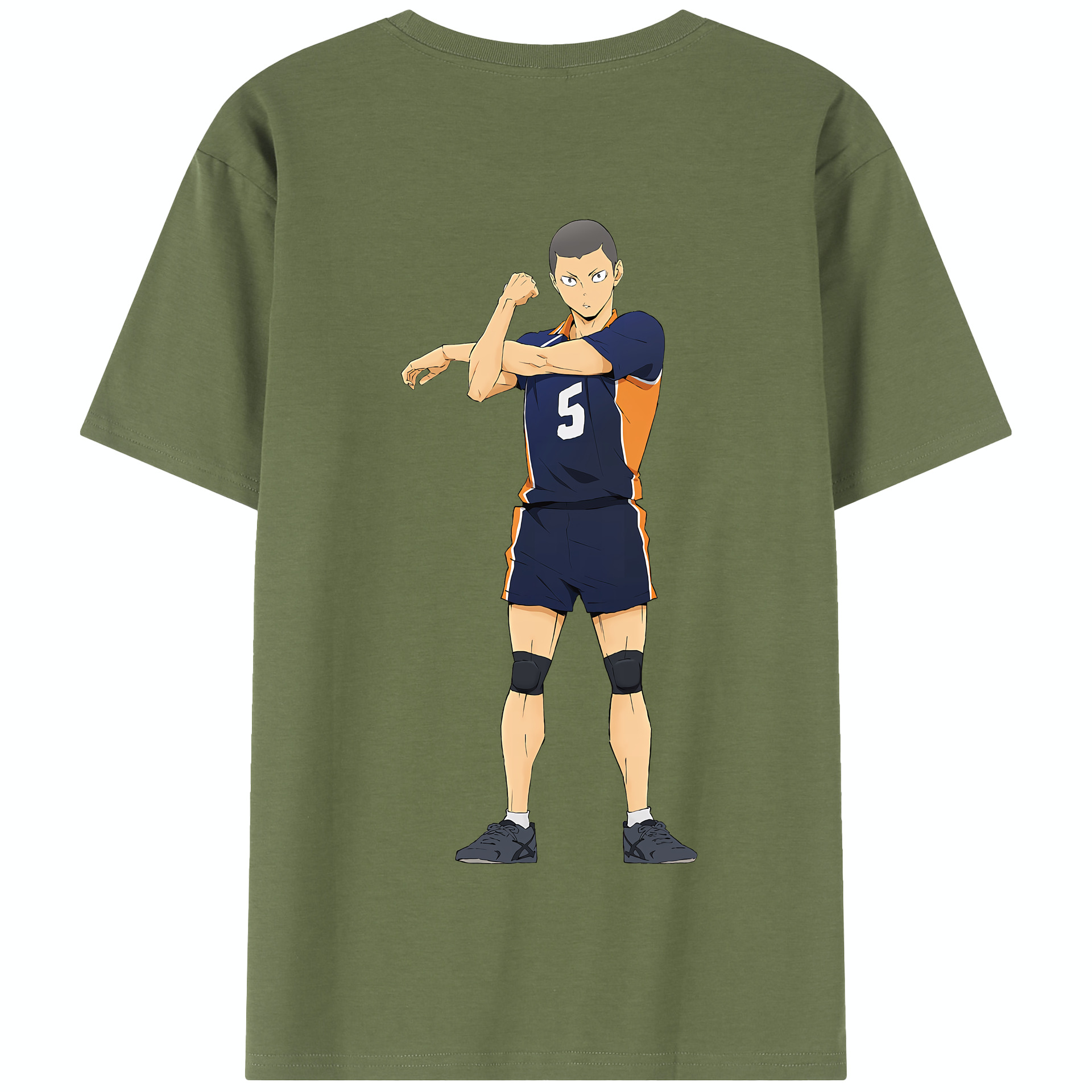 （画像用） ハイキュー!! Haikyu!! 綿100％半袖Tシャツ（背面プリント）